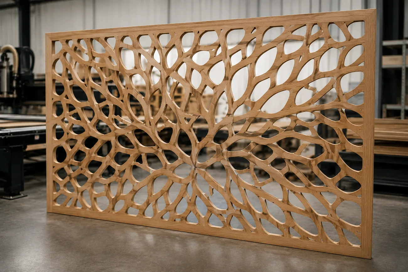 CNC Routed Decorative Wall Panels